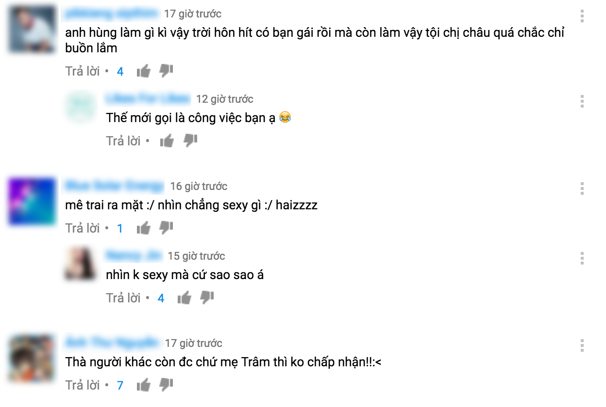 Clip Thùy Trâm hôn Quang Hùng bị phản đối kịch liệt - Ảnh 8. Clip Thùy Trâm hôn Quang Hùng bị phản đối kịch liệt - Ảnh 8.