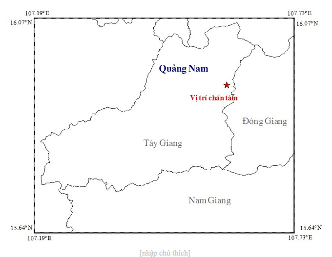 Xảy ra động đất 3,4 độ richter kèm nhiều tiếng nổ lớn ở Quảng Nam - Ảnh 1. Xảy ra động đất 3,4 độ richter kèm nhiều tiếng nổ lớn ở Quảng Nam - Ảnh 1.