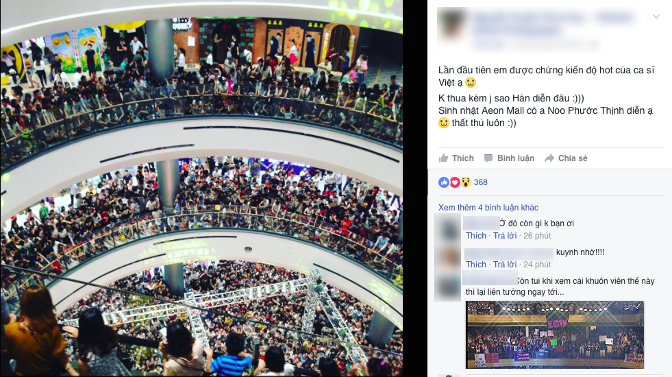 Không cần đến sao Hàn, Noo Phước Thịnh cũng đủ khiến Aeon Mall thất thủ - Ảnh 3. Không cần đến sao Hàn, Noo Phước Thịnh cũng đủ khiến Aeon Mall thất thủ - Ảnh 3.