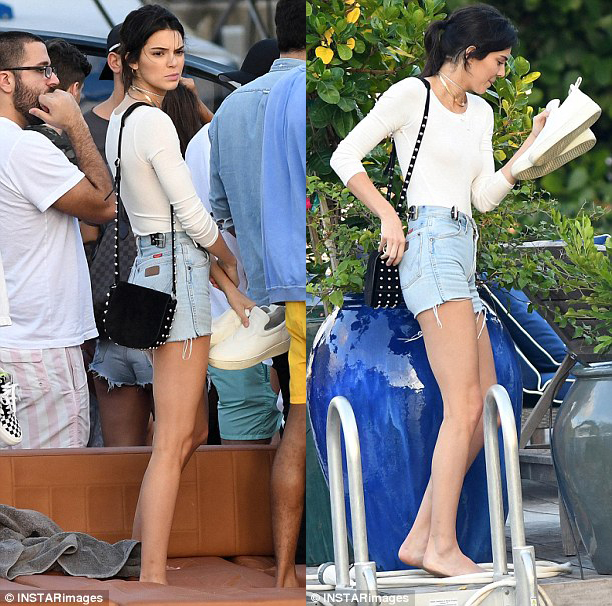 Không cần đôi giày nào hỗ trợ, đôi chân Kendall Jenner vẫn thon dài đáng ao ước - Ảnh 3.