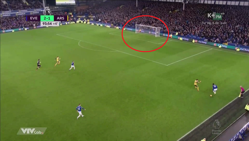 Quá nhiều cảm xúc trong phút bù giờ cuối cùng trận Everton hạ gục Arsenal - Ảnh 3. Quá nhiều cảm xúc trong phút bù giờ cuối cùng trận Everton hạ gục Arsenal - Ảnh 3.