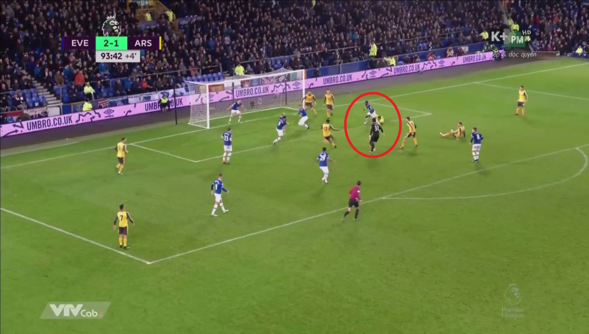 Quá nhiều cảm xúc trong phút bù giờ cuối cùng trận Everton hạ gục Arsenal - Ảnh 2. Quá nhiều cảm xúc trong phút bù giờ cuối cùng trận Everton hạ gục Arsenal - Ảnh 2.