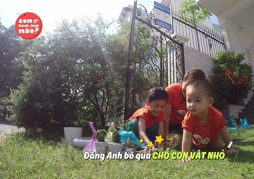 Xuất hiện soái ca nhí sợ ếch của nhà Đăng Khôi - Thủy Anh! - Ảnh 10. Xuất hiện soái ca nhí sợ ếch của nhà Đăng Khôi - Thủy Anh! - Ảnh 10.
