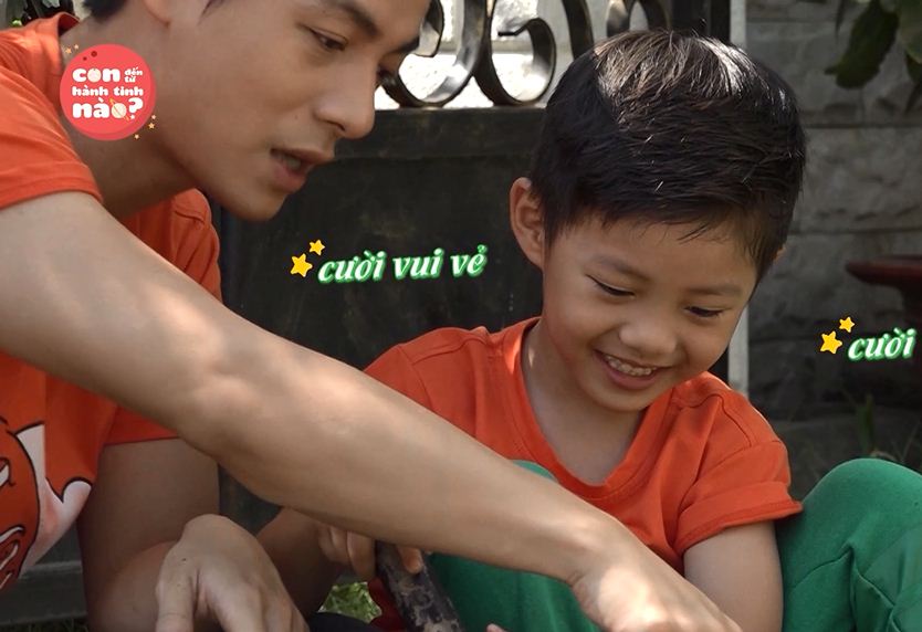 Xuất hiện soái ca nhí sợ ếch của nhà Đăng Khôi - Thủy Anh! - Ảnh 8. Xuất hiện soái ca nhí sợ ếch của nhà Đăng Khôi - Thủy Anh! - Ảnh 8.