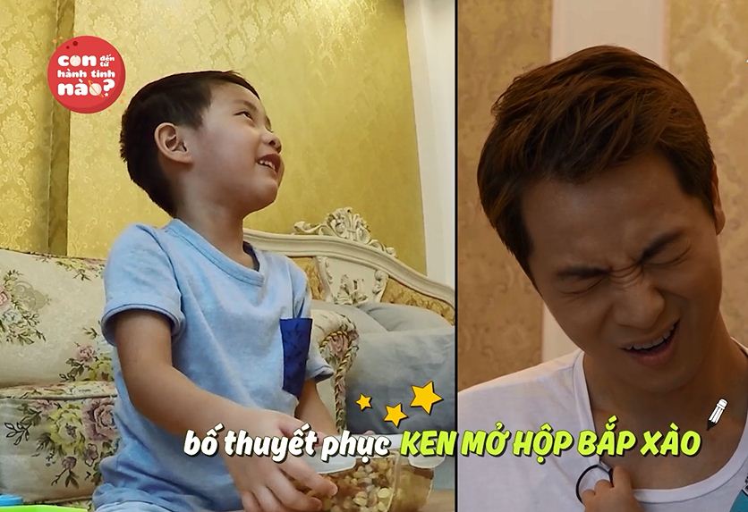 Xuất hiện soái ca nhí sợ ếch của nhà Đăng Khôi - Thủy Anh! - Ảnh 4. Xuất hiện soái ca nhí sợ ếch của nhà Đăng Khôi - Thủy Anh! - Ảnh 4.