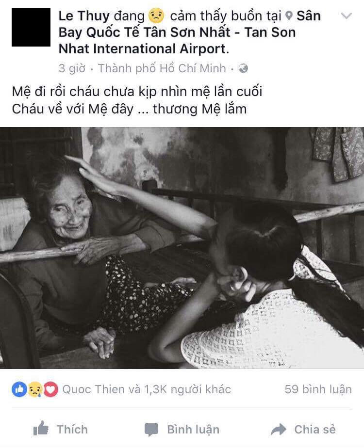 Phạm Hương, Tuyết Lan gửi lời buồn sâu sắc khi hay tin bà người mẫu Lê Thúy qua đời - Ảnh 1. Phạm Hương, Tuyết Lan gửi lời buồn sâu sắc khi hay tin bà người mẫu Lê Thúy qua đời - Ảnh 1.