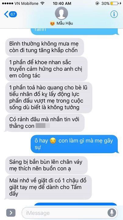 Hot nhất Facebook hôm nay: Chùm tin nhắn với con trai của bà mẹ Việt bá đạo nhất trái đất! - Ảnh 22.