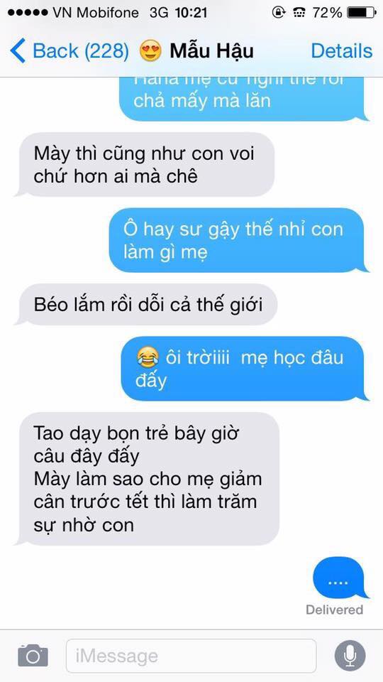 Hot nhất Facebook hôm nay: Chùm tin nhắn với con trai của bà mẹ Việt bá đạo nhất trái đất! - Ảnh 18.