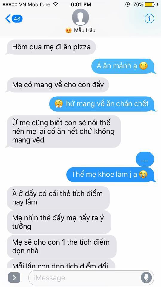 Hot nhất Facebook hôm nay: Chùm tin nhắn với con trai của bà mẹ Việt bá đạo nhất trái đất! - Ảnh 25.