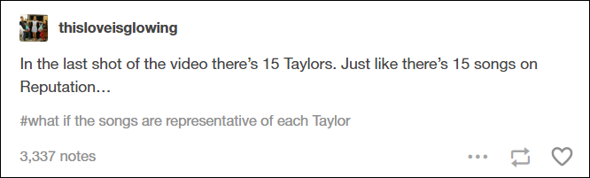 15 Taylor ở cảnh cuối chính là nội dung 15 track trong album mới Reputation? - Ảnh 1. 15 Taylor ở cảnh cuối chính là nội dung 15 track trong album mới Reputation? - Ảnh 1.