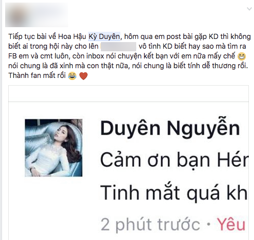 Ai cũng nghĩ Kỳ Duyên sang chảnh kiêu kỳ, hoá ra cô lại có hành động giản dị và gần gũi với fan thế này! - Ảnh 3.