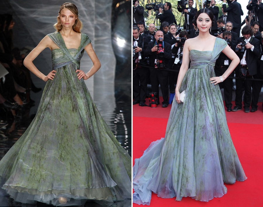 Sau tất cả, Phạm Băng Băng đã quay trở về với Elie Saab - Ảnh 1. Sau tất cả, Phạm Băng Băng đã quay trở về với Elie Saab - Ảnh 1.