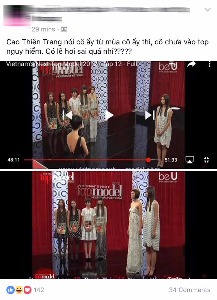 Cao Thiên Trang nhận thêm gạch đá chỉ vì 1 câu nói quá tự tin, sai sự thật - Ảnh 9. Cao Thiên Trang nhận thêm gạch đá chỉ vì 1 câu nói quá tự tin, sai sự thật - Ảnh 9.