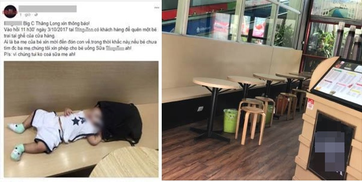 Thông tin người mẹ bỏ quên con trai ở Big C Thăng Long gây xôn xao mạng xã hội và sự thật gây phẫn nộ đằng sau - Ảnh 1. Thông tin người mẹ bỏ quên con trai ở Big C Thăng Long gây xôn xao mạng xã hội và sự thật gây phẫn nộ đằng sau - Ảnh 1.