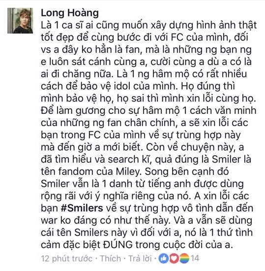 Đụng hàng tên FC của Miley Cyrus, Lou Hoàng bị chỉ trích dữ dội - Ảnh 4.