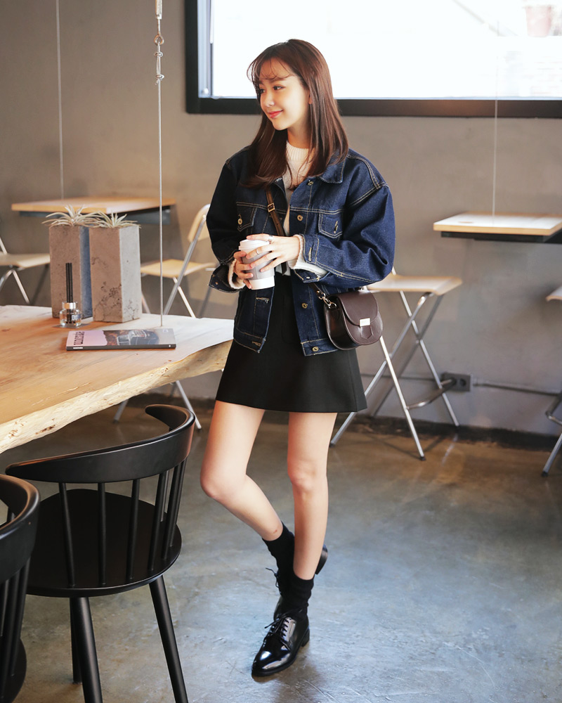 Trời ấm dần lên rồi, chuẩn bị lôi denim jacket ra diện thôi các cô nàng - Ảnh 14. Trời ấm dần lên rồi, chuẩn bị lôi denim jacket ra diện thôi các cô nàng - Ảnh 14.