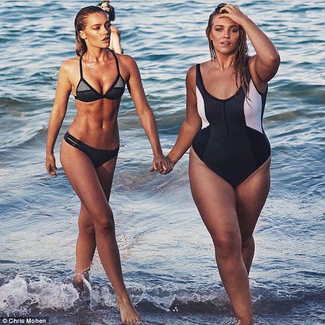 Người mẫu bị tố là chị em cây khế khi photoshop cho bạn béo gấp đôi mình trong ảnh Instagram - Ảnh 3.