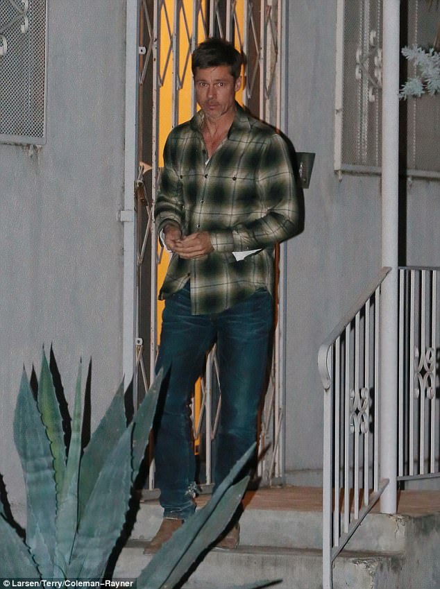 Brad Pitt xuất hiện tiều tụy sau khi tiết lộ đang cai nghiện rượu - Ảnh 2.