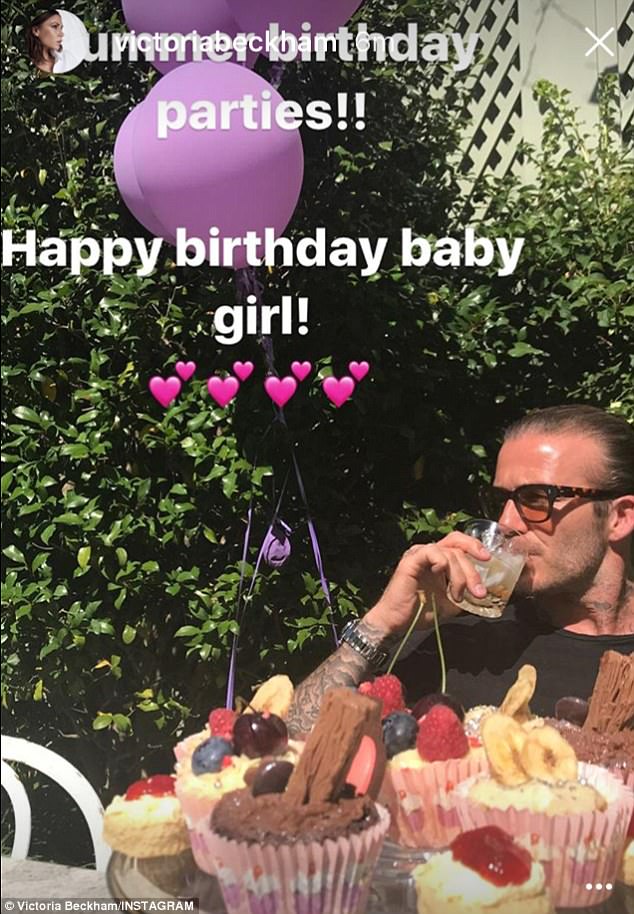 David Beckham trổ tài làm bánh mừng sinh nhật 6 tuổi của công chúa Harper - Ảnh 2.