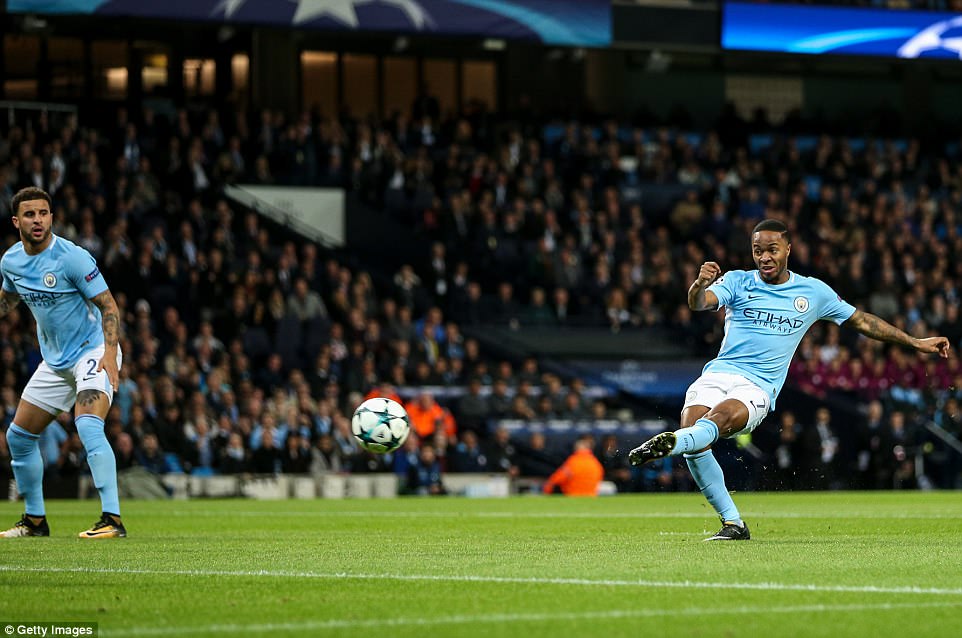 Man City khoe sức mạnh, độc chiếm ngôi đầu bảng F Champions League - Ảnh 3. Man City khoe sức mạnh, độc chiếm ngôi đầu bảng F Champions League - Ảnh 3.