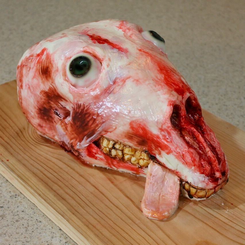 Những chiếc bánh gato sống động như thật nhuốm đẫm màu sắc kinh dị - Ảnh 17. Những chiếc bánh gato sống động như thật nhuốm đẫm màu sắc kinh dị - Ảnh 17.