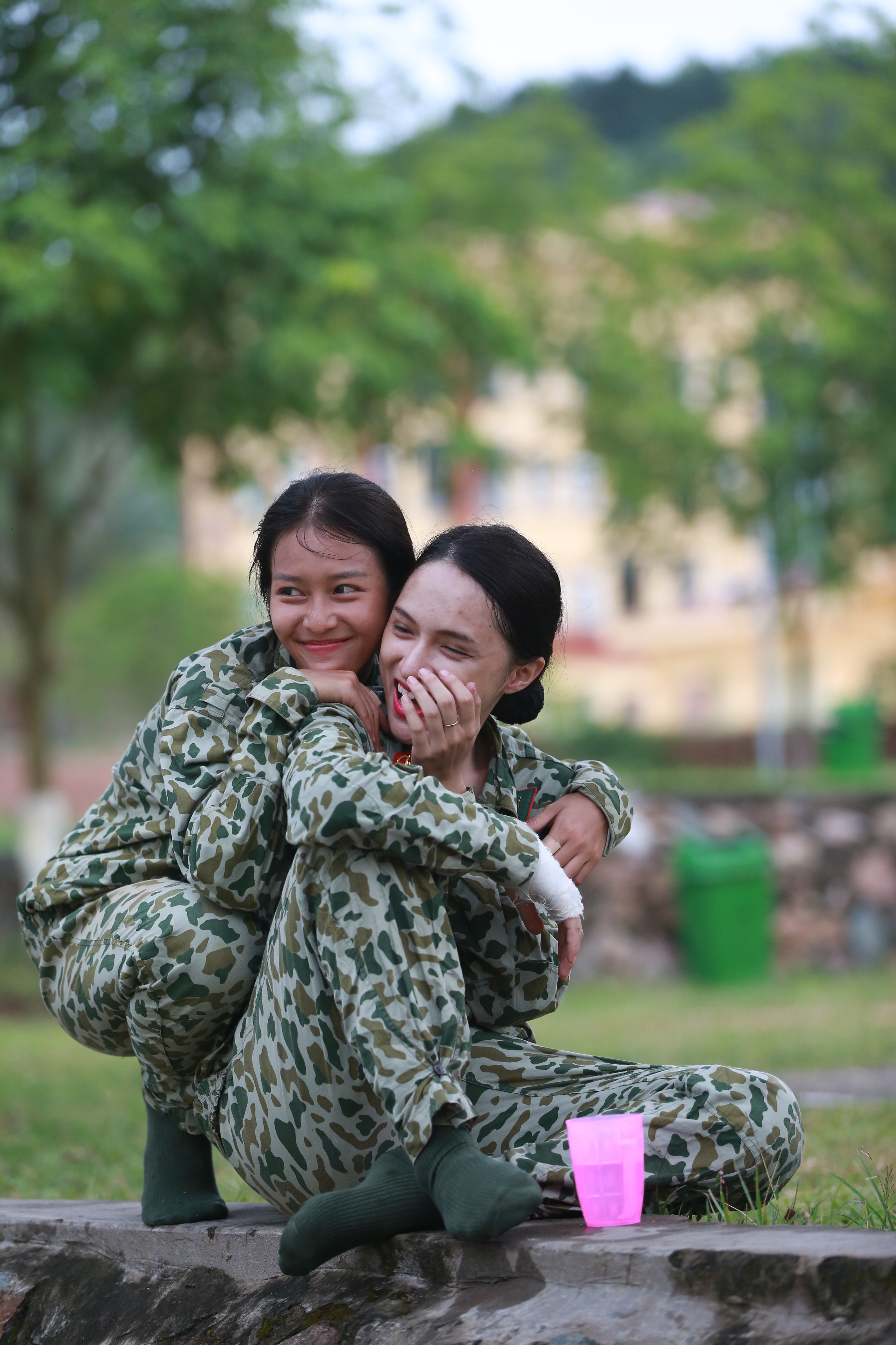 Nhan sắc Khả Ngân khác biệt như thế nào khi để mặt mộc trong Sao nhập ngũ? - Ảnh 1. Nhan sắc Khả Ngân khác biệt như thế nào khi để mặt mộc trong Sao nhập ngũ? - Ảnh 1.