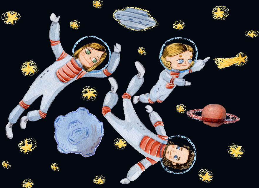 Bộ tranh: V&igrave; con g&aacute;i nhỏ, mẹ sẽ l&agrave;m tất cả - Ảnh 17.