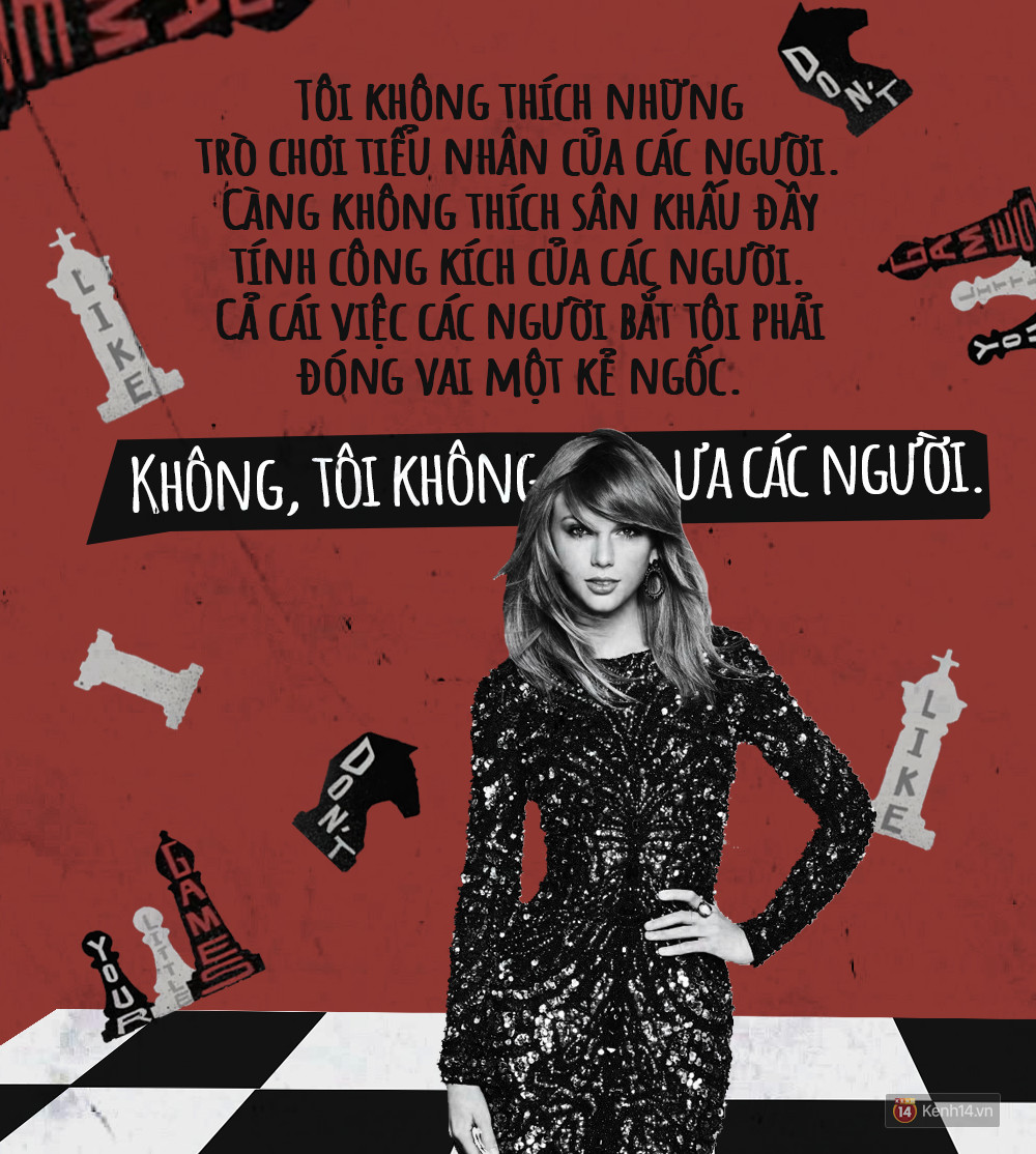 Taylor Swift với giọng điệu đầy mỉa mai trong Look What You Made Me Do 