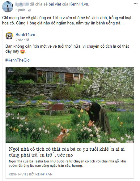 Cư dân mạng ao ước được một lần sống trong căn nhà như trong truyện cổ tích của bà cụ 92 tuổi - Ảnh 6. Cư dân mạng ao ước được một lần sống trong căn nhà như trong truyện cổ tích của bà cụ 92 tuổi - Ảnh 6.