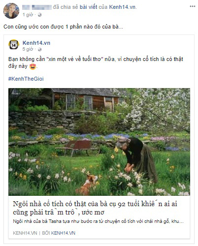 Cư dân mạng ao ước được một lần sống trong căn nhà như trong truyện cổ tích của bà cụ 92 tuổi - Ảnh 8. Cư dân mạng ao ước được một lần sống trong căn nhà như trong truyện cổ tích của bà cụ 92 tuổi - Ảnh 8.