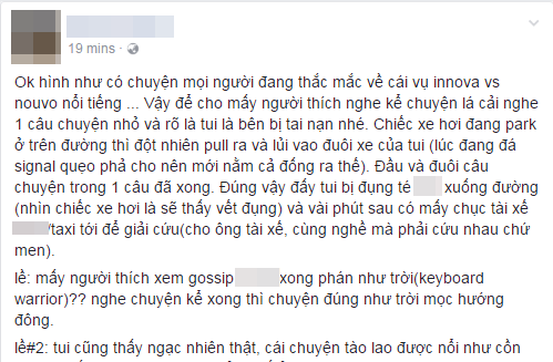 Mặc tài xế taxi năn nỉ chỉ còn 200k trong túi, soái ca Sài Gòn kiên quyết đòi 400k bồi thường sau va chạm - Ảnh 6.