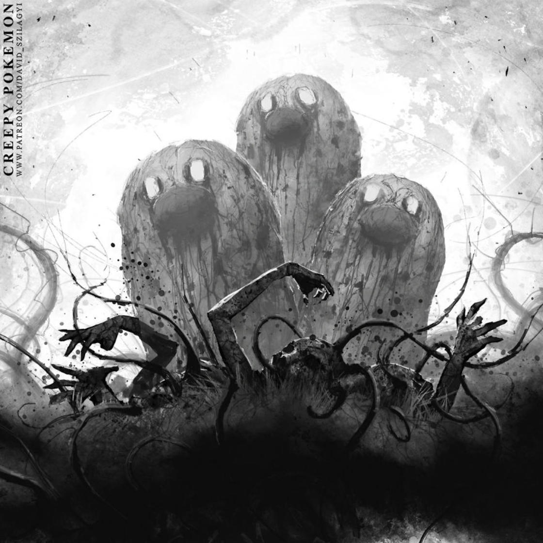 Thật đáng sợ khi các loài Pokemon hóa thành xác sống như phim kinh dị - Ảnh 14. Thật đáng sợ khi các loài Pokemon hóa thành xác sống như phim kinh dị - Ảnh 14.