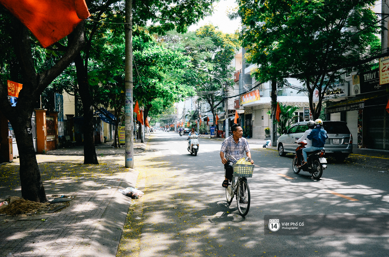 Mùng một Tết trả lại những con đường yên tĩnh cho Sài Gòn mến thương - Ảnh 1. Mùng một Tết trả lại những con đường yên tĩnh cho Sài Gòn mến thương - Ảnh 1.