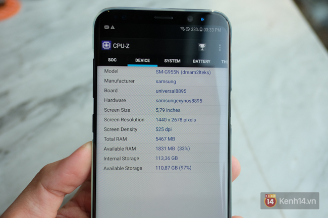 Galaxy S8 Plus RAM 6 GB đã có mặt ở Việt Nam, giá 25,8 triệu đồng - Ảnh 10. Galaxy S8 Plus RAM 6 GB đã có mặt ở Việt Nam, giá 25,8 triệu đồng - Ảnh 10.