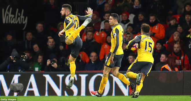 Ăn mừng kiểu bọ cạp, Giroud bị chửi là ngu ngốc - Ảnh 2. Ăn mừng kiểu bọ cạp, Giroud bị chửi là ngu ngốc - Ảnh 2.