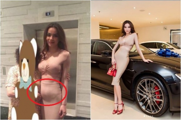 Hà Hồ một bức ảnh - hai số phận: Bên eo thon gợi cảm, bên bụng to bất ngờ - Ảnh 1. Hà Hồ một bức ảnh - hai số phận: Bên eo thon gợi cảm, bên bụng to bất ngờ - Ảnh 1.