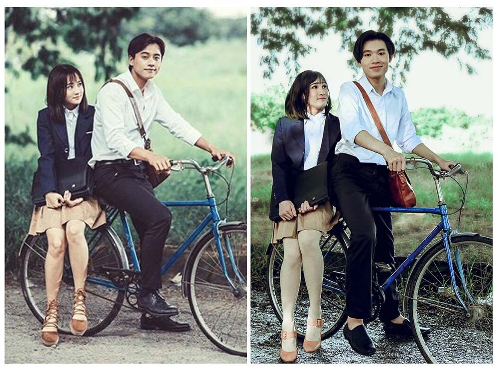 Huỳnh Lập gây bất ngờ vì hóa thân quá giống Hương Tràm trong MV Em gái mưa Parody - Ảnh 2. Huỳnh Lập gây bất ngờ vì hóa thân quá giống Hương Tràm trong MV Em gái mưa Parody - Ảnh 2.