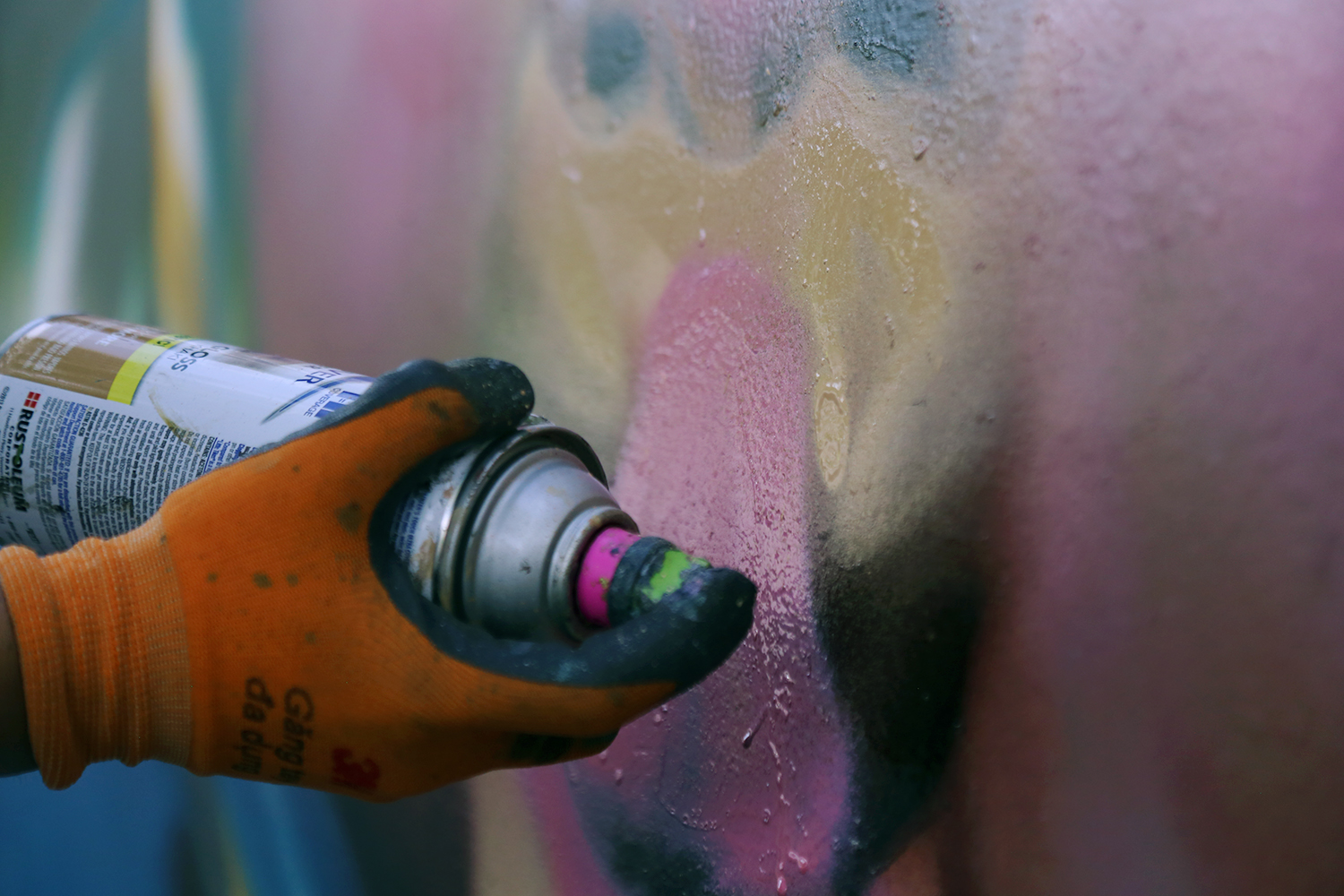 Bức tường cũ kỹ dài 60m bỗng biến thành những bức tranh phong cảnh quê hương 3 miền giữa Sài Gòn - Ảnh 15. Bức tường cũ kỹ dài 60m bỗng biến thành những bức tranh phong cảnh quê hương 3 miền giữa Sài Gòn - Ảnh 15.