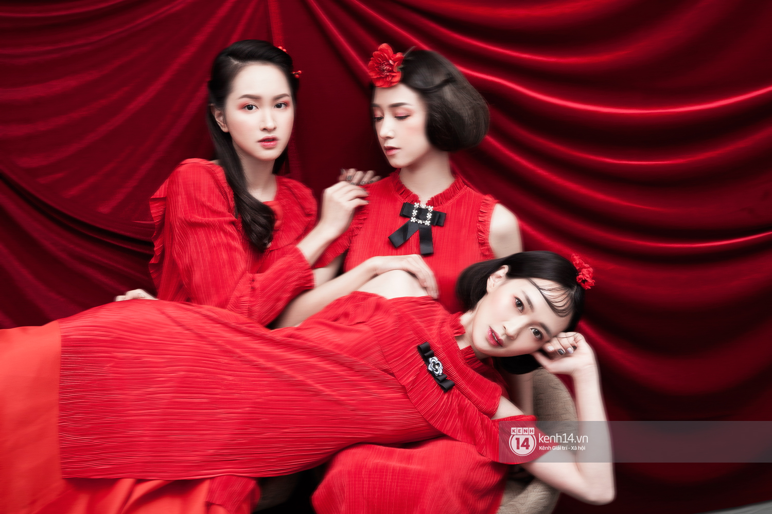 3 nàng hot girl Salim, Sun HT, Lê Vi xinh lạ trong những mẫu áo dài cách tân độc đáo - Ảnh 10. 3 nàng hot girl Salim, Sun HT, Lê Vi xinh lạ trong những mẫu áo dài cách tân độc đáo - Ảnh 10.