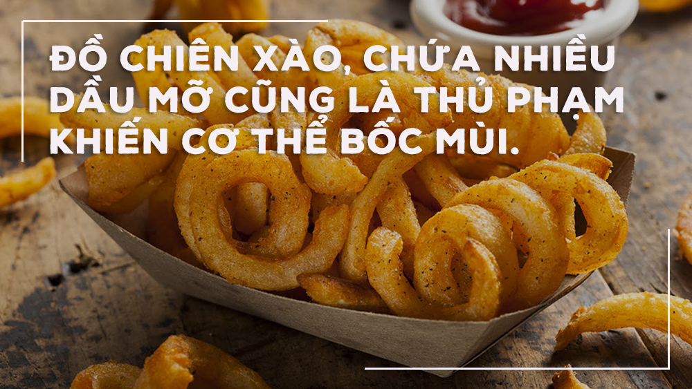 Nếu dưới cánh tay đã có mùi, hãy tránh xa 6 loại thực phẩm sau nếu không muốn bốc mùi nặng hơn - Ảnh 3. Nếu dưới cánh tay đã có mùi, hãy tránh xa 6 loại thực phẩm sau nếu không muốn bốc mùi nặng hơn - Ảnh 3.