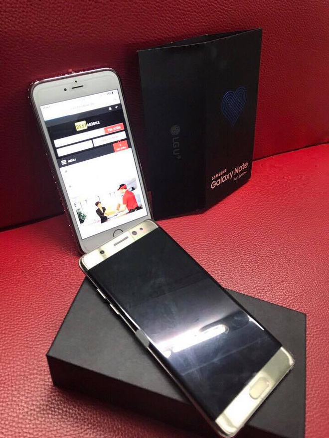 Vỡ mộng với Galaxy Note Fan Edition (Note 7 FE) đầu tiên vừa về đến Việt Nam, giá tận 16 triệu đồng - Ảnh 2. Vỡ mộng với Galaxy Note Fan Edition (Note 7 FE) đầu tiên vừa về đến Việt Nam, giá tận 16 triệu đồng - Ảnh 2.