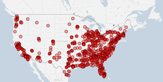 Mỹ: 1.518 vụ xả súng từ năm 2013 - Ảnh 1. Mỹ: 1.518 vụ xả súng từ năm 2013 - Ảnh 1.