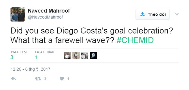 Ăn mừng kỳ lạ, Diego Costa nói lời tạm biệt Chelsea? - Ảnh 6. Ăn mừng kỳ lạ, Diego Costa nói lời tạm biệt Chelsea? - Ảnh 6.