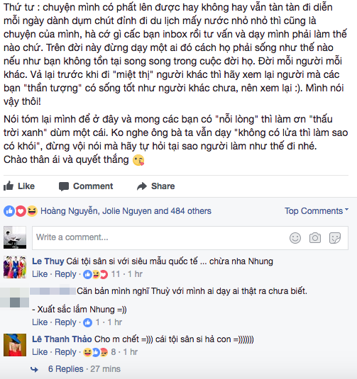 Kim Nhung - Người mẫu bỏ thi The Face, chê Hoàng Thùy ai dạy ai thật ra chưa biết là ai? - Ảnh 4.