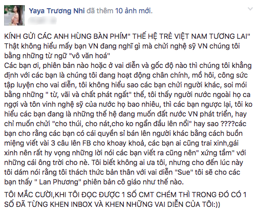 Giữa làn sóng dư luận bức xúc về Glee Việt Nam: Người im lặng, kẻ mạnh mẽ phản pháo - Ảnh 4.
