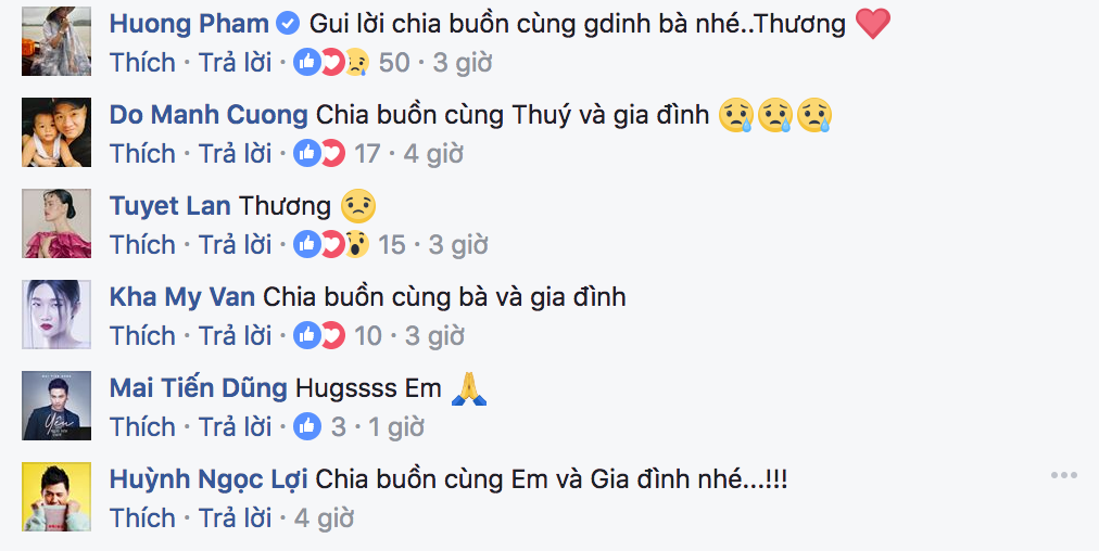 Phạm Hương, Tuyết Lan gửi lời buồn sâu sắc khi hay tin bà người mẫu Lê Thúy qua đời - Ảnh 2. Phạm Hương, Tuyết Lan gửi lời buồn sâu sắc khi hay tin bà người mẫu Lê Thúy qua đời - Ảnh 2.