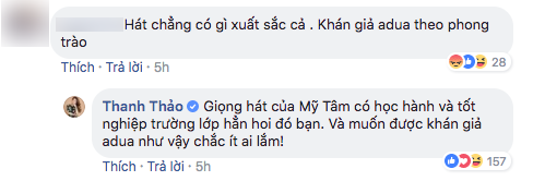 Phản ứng của Thanh Thảo khi thấy dân mạng mỉa mai Mỹ Tâm - Ảnh 2.