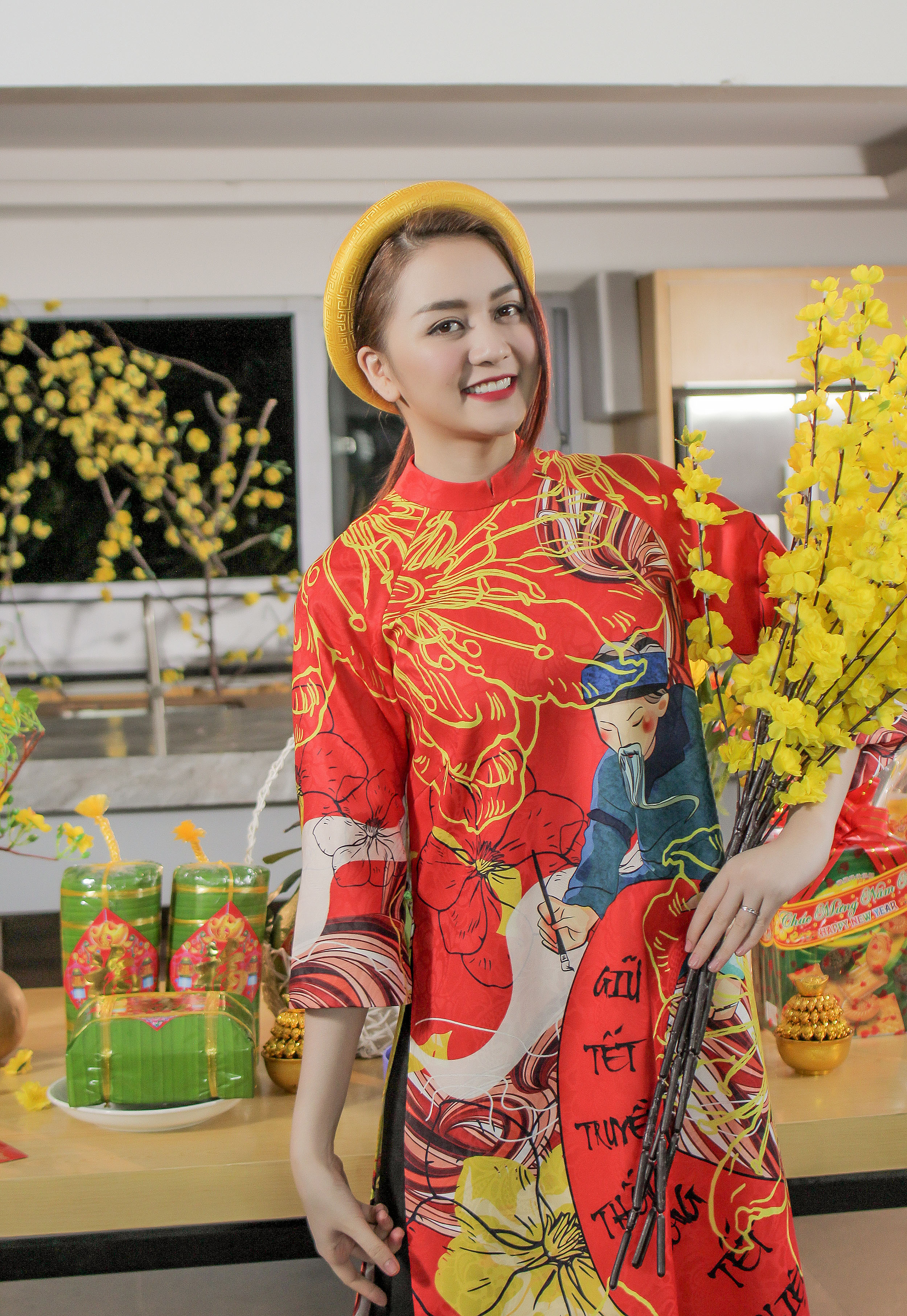 Thiều Bảo Trang thực hiện MV Tết cùng dàn học trò nhí - Ảnh 3. Thiều Bảo Trang thực hiện MV Tết cùng dàn học trò nhí - Ảnh 3.