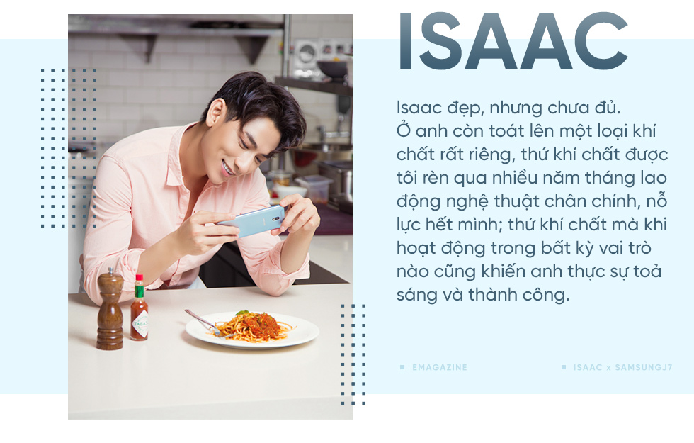 ISAAC - Từ chàng thanh niên đen nhẻm, gầy còm thành hoàng tử showbiz làm xiêu lòng biết bao cô gái - Ảnh 7. ISAAC - Từ chàng thanh niên đen nhẻm, gầy còm thành hoàng tử showbiz làm xiêu lòng biết bao cô gái - Ảnh 7.