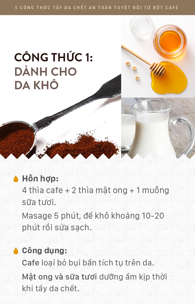 5 công thức tẩy da chết rẻ bèo mà siêu lành tính bằng bã cafe giúp da mịn màng xuyên suốt ngày hè - Ảnh 5.